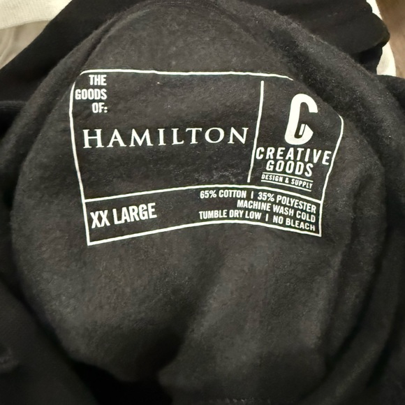Hamilton Black&Gold Hoodie - Picture 5 of 5